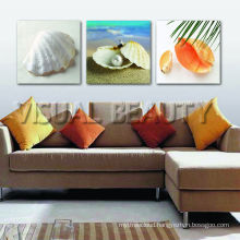 Beach Shell Canvas Print / Beach Canvas Printing /Beach sunset canvas print